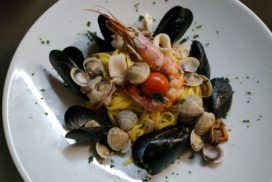 Tagliolino allo scoglio del Luna Rossa